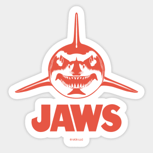 Jaws Face To Face Sticker